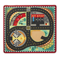 Round The Speedway Race Track Rug